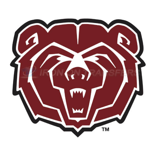 Missouri State Bears Logo T-shirts Iron On Transfers N5136 - Click Image to Close